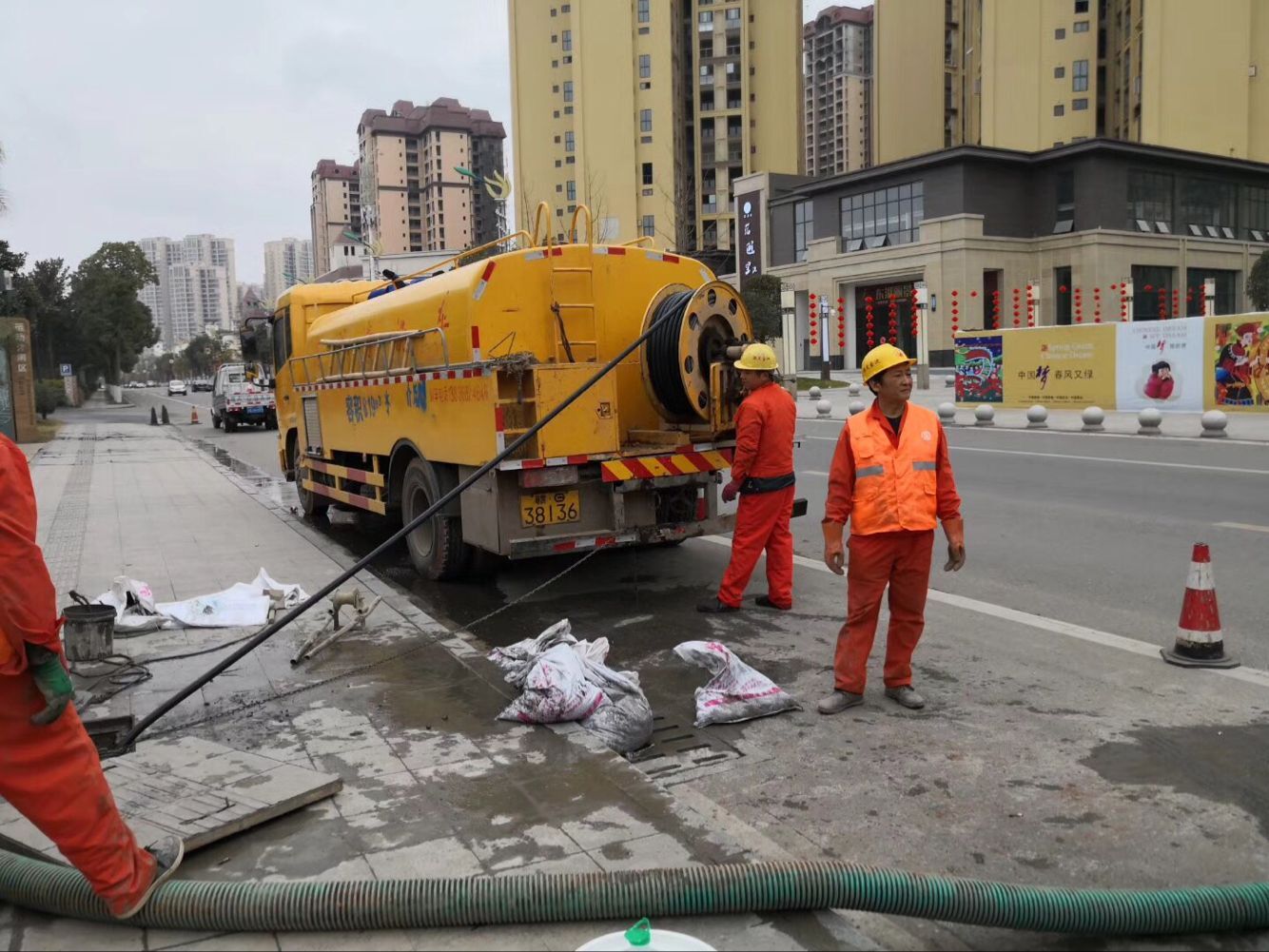 相城排污管道清淤-管道清洗